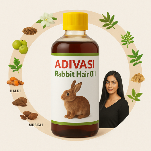 Rabit Herbal Hair Oil - 100% Effective!