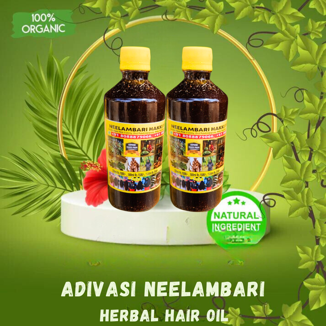 Neelambari Hakki Pikki Adivasi Hair Oil All Veriants